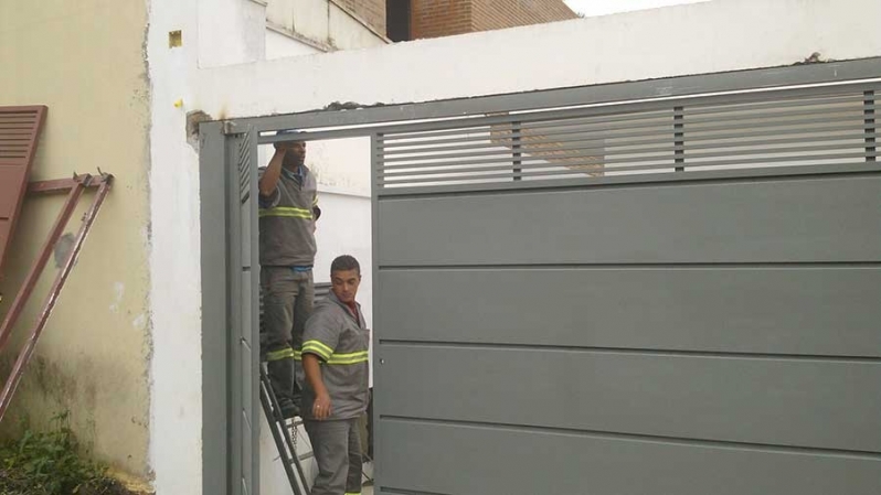 Onde Faço Manutenção de Portão Residencial Centro - Manutenção de Portão de Alumínio