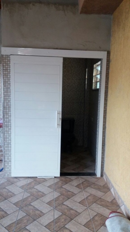 Porta de Aço Automática Vila Guilherme - Porta de Aço com Grade